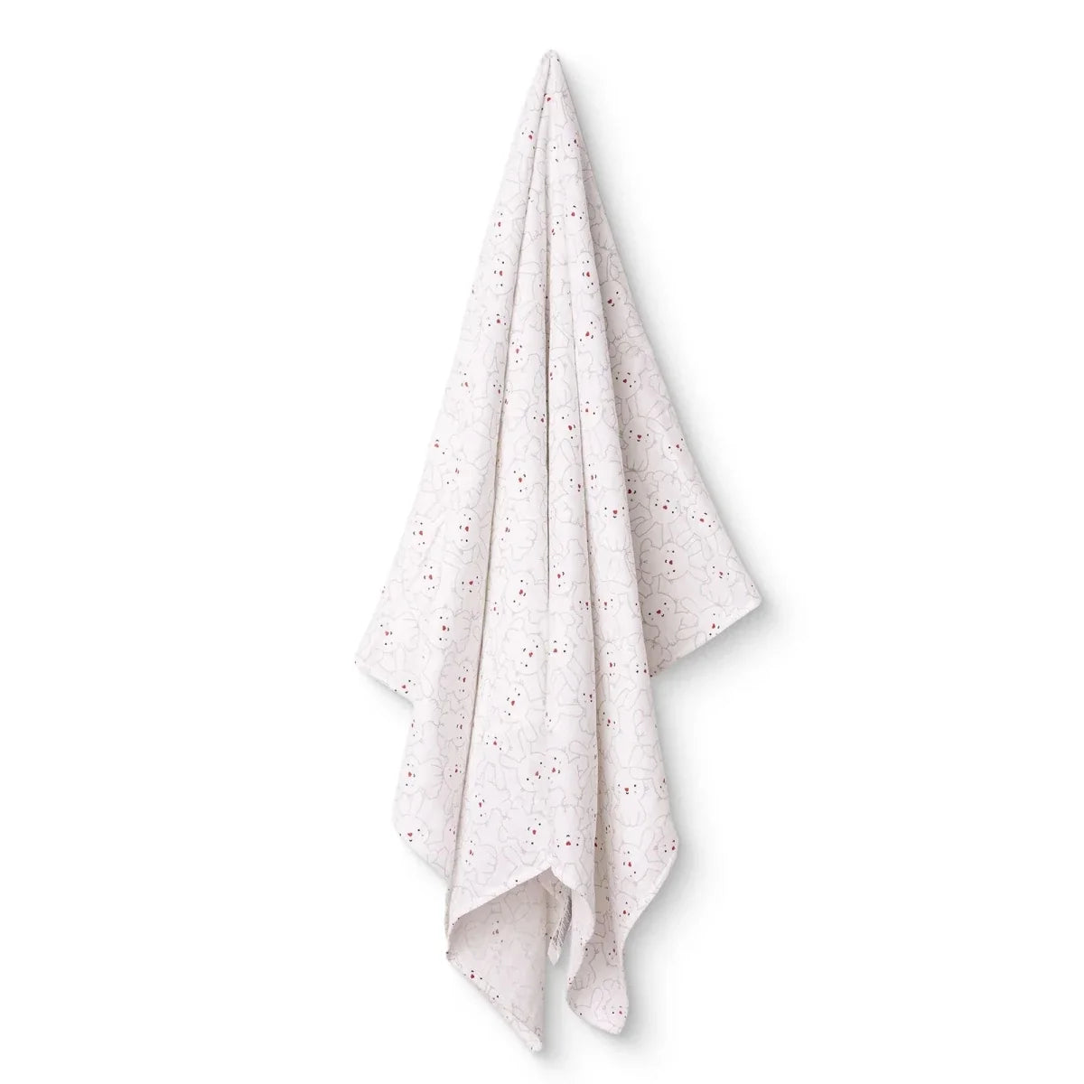 Little Dreams Bunny Print Muslin Baby Blanket (100 x 110 cm)