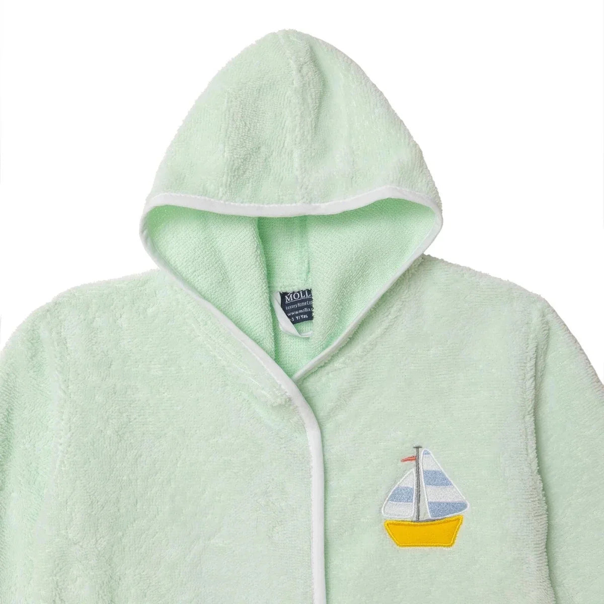 Mollia Nautical Print Hooded Baby Bathrobe (2 Years to 5 Years)