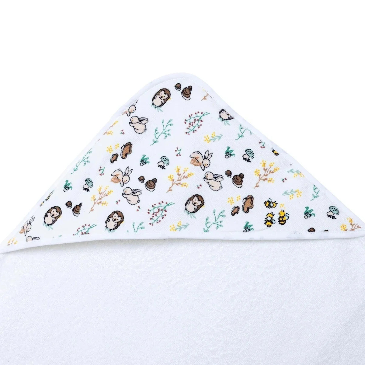 Mollia Animal Print Baby Bath Towel (75 x 75 cm)