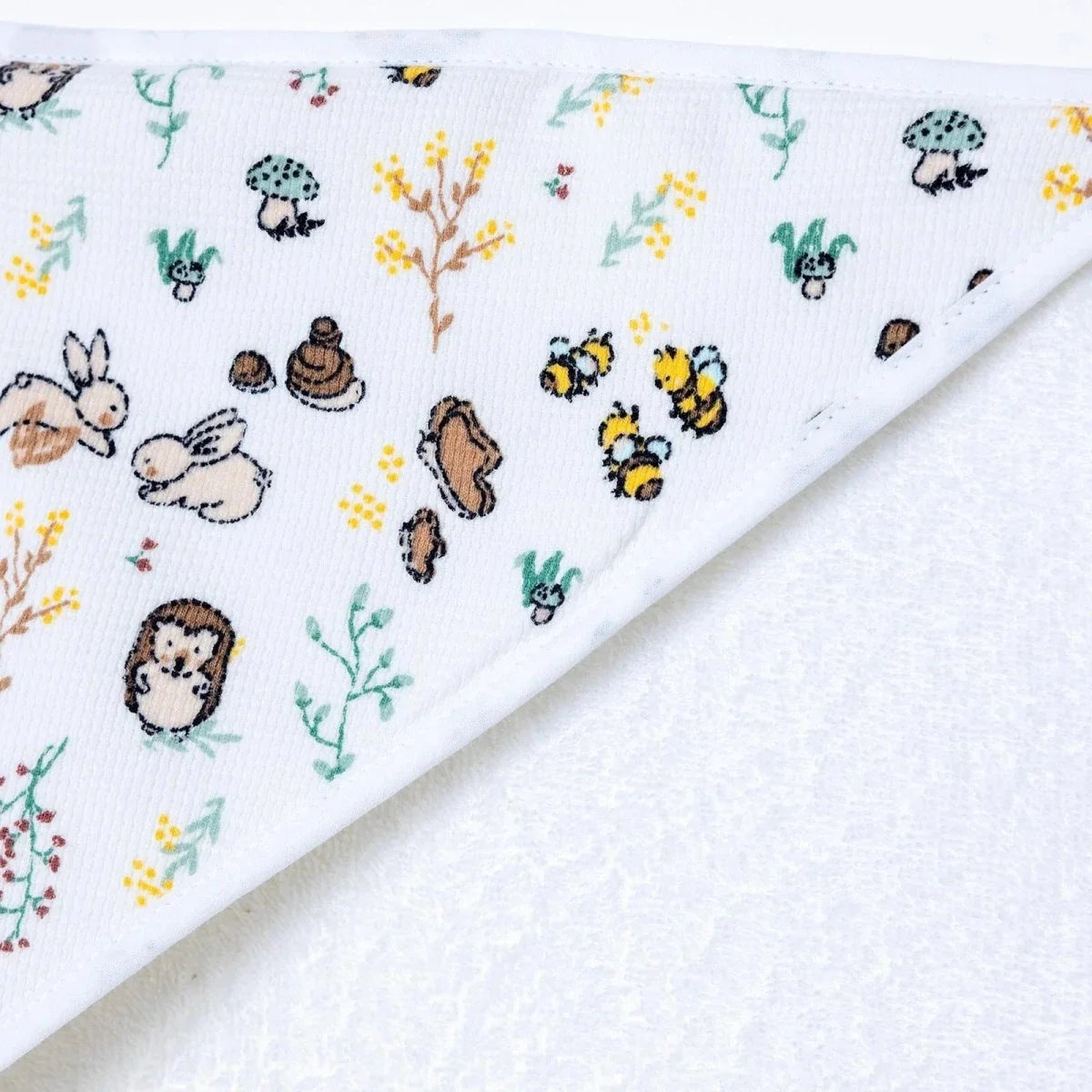 Mollia Animal Print Baby Bath Towel (75 x 75 cm)