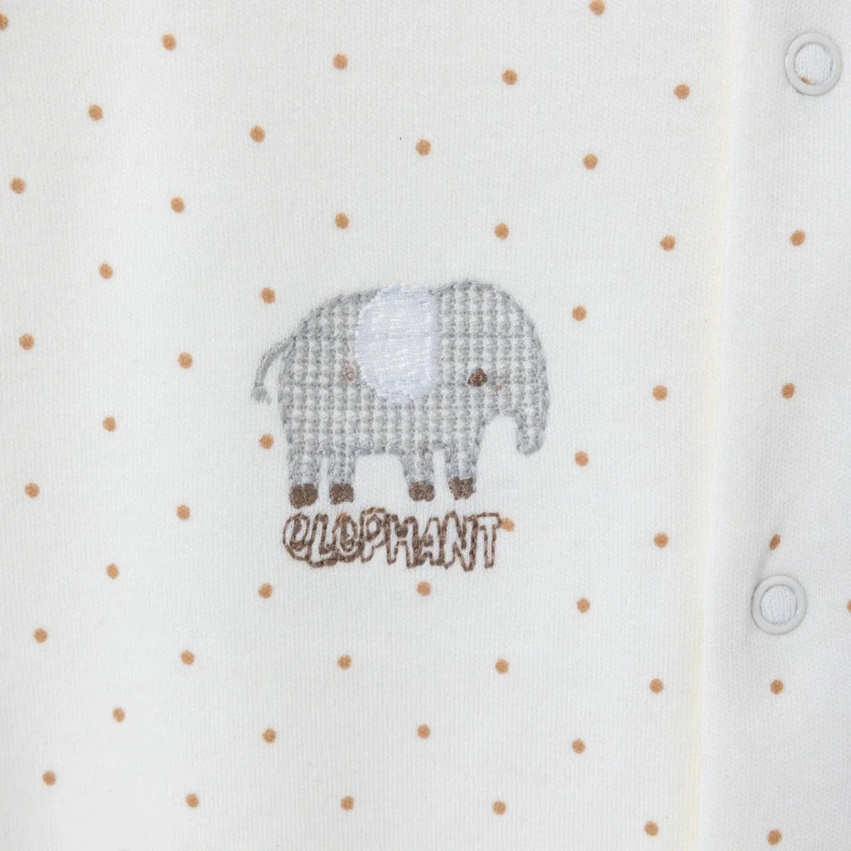 Bebetto Crew Neck Long Sleeve Baby Sleepsuit with Feet (Newborn to 6-9 Months)