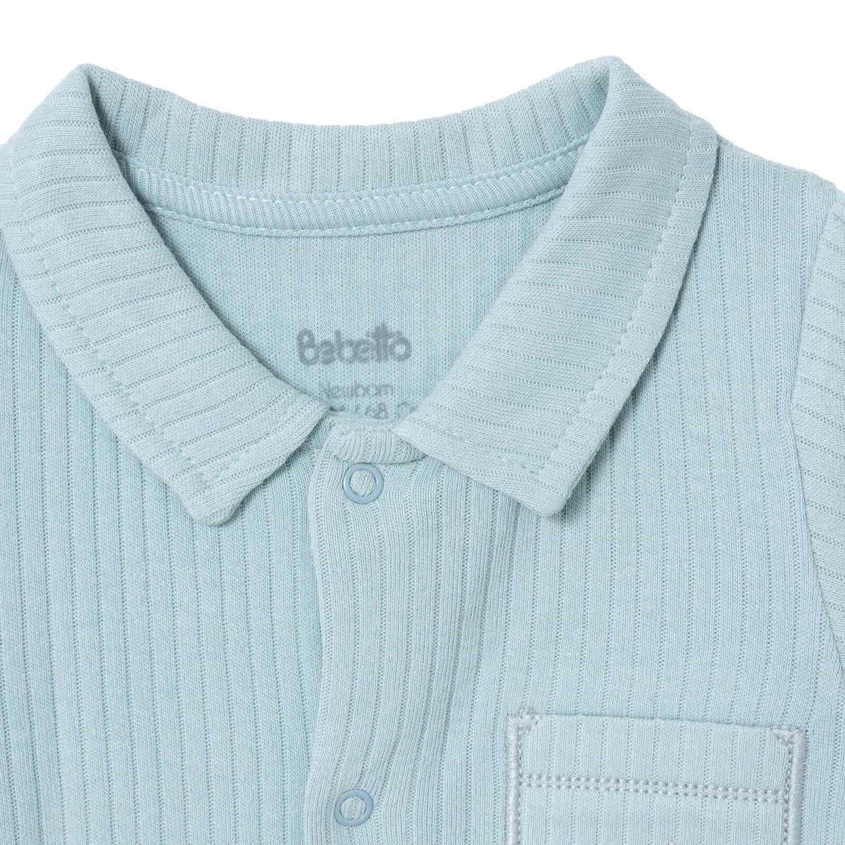 Bebetto Long Sleeve Baby Sleepsuit with Feet (Newborn to 6-9 Months)