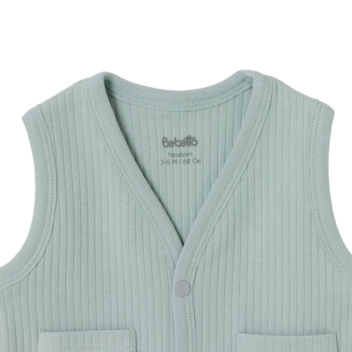 Bebetto Pocket V Neck Animal Print Baby Gilet (1-3 Months to 12 Months)