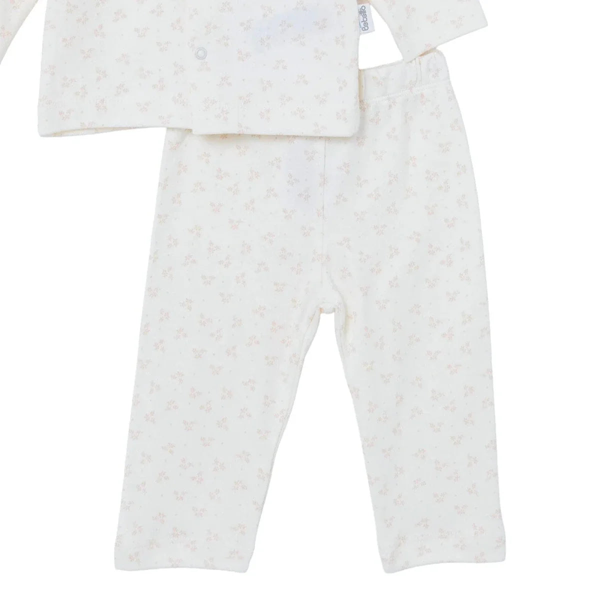 Bebetto Floral Print Baby Sweatshirt & Leggings Set (1-3 Months to 12 Months)