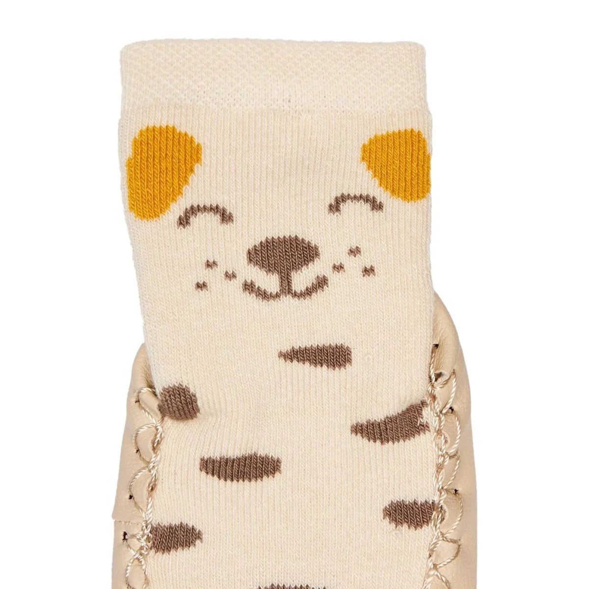 HelloBaby Spotty Dog Print Slipper Baby Socks