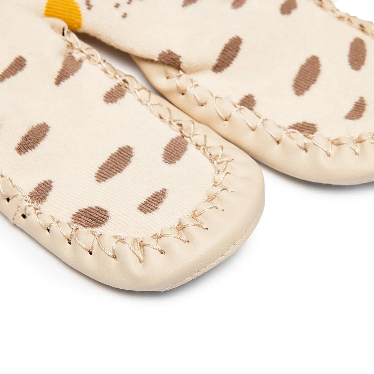 HelloBaby Spotty Dog Print Slipper Baby Socks