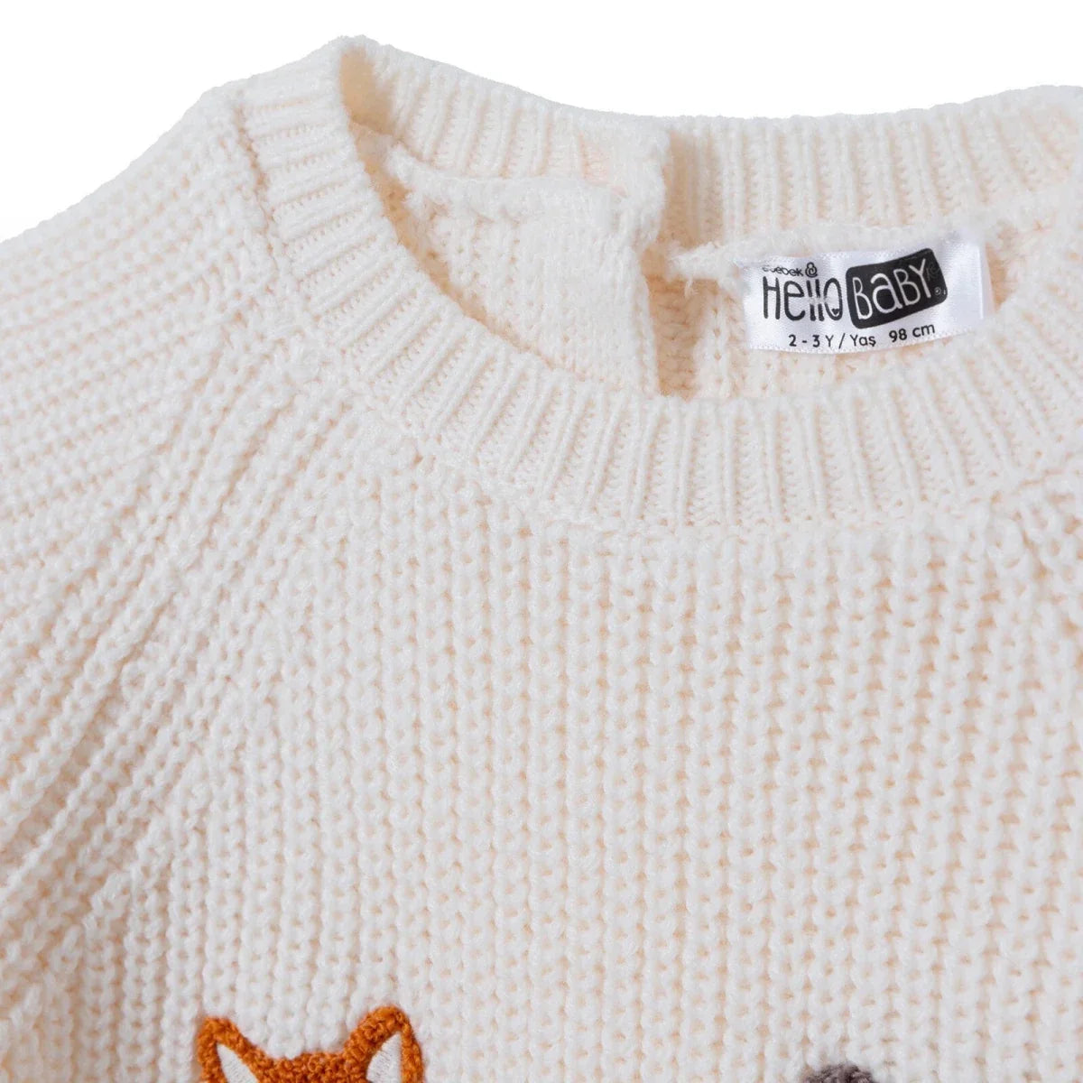 HelloBaby Animal Motif Knitted Baby Jumper (9-12 Months to 3-4 Years)
