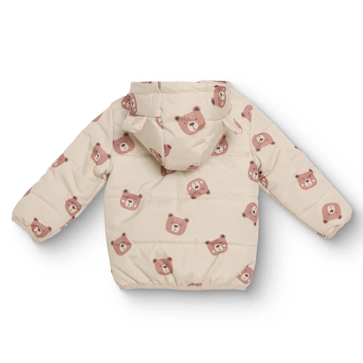 HelloBaby Bear Print Hooded Baby Coat (9-12 Months to 4-5 Years)