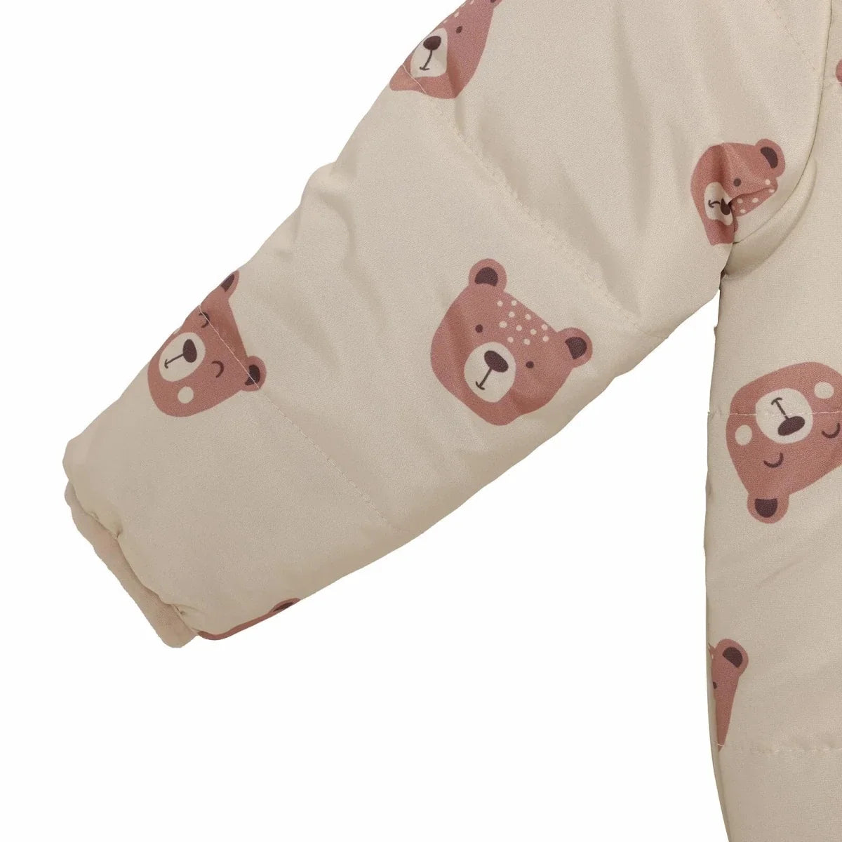 HelloBaby Bear Print Hooded Baby Coat (9-12 Months to 4-5 Years)