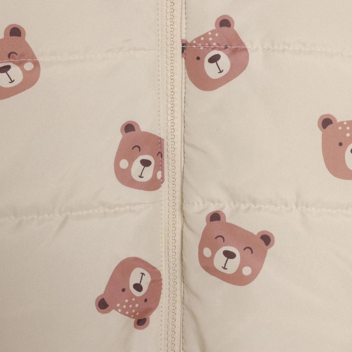 HelloBaby Bear Print Hooded Baby Coat (9-12 Months to 4-5 Years)