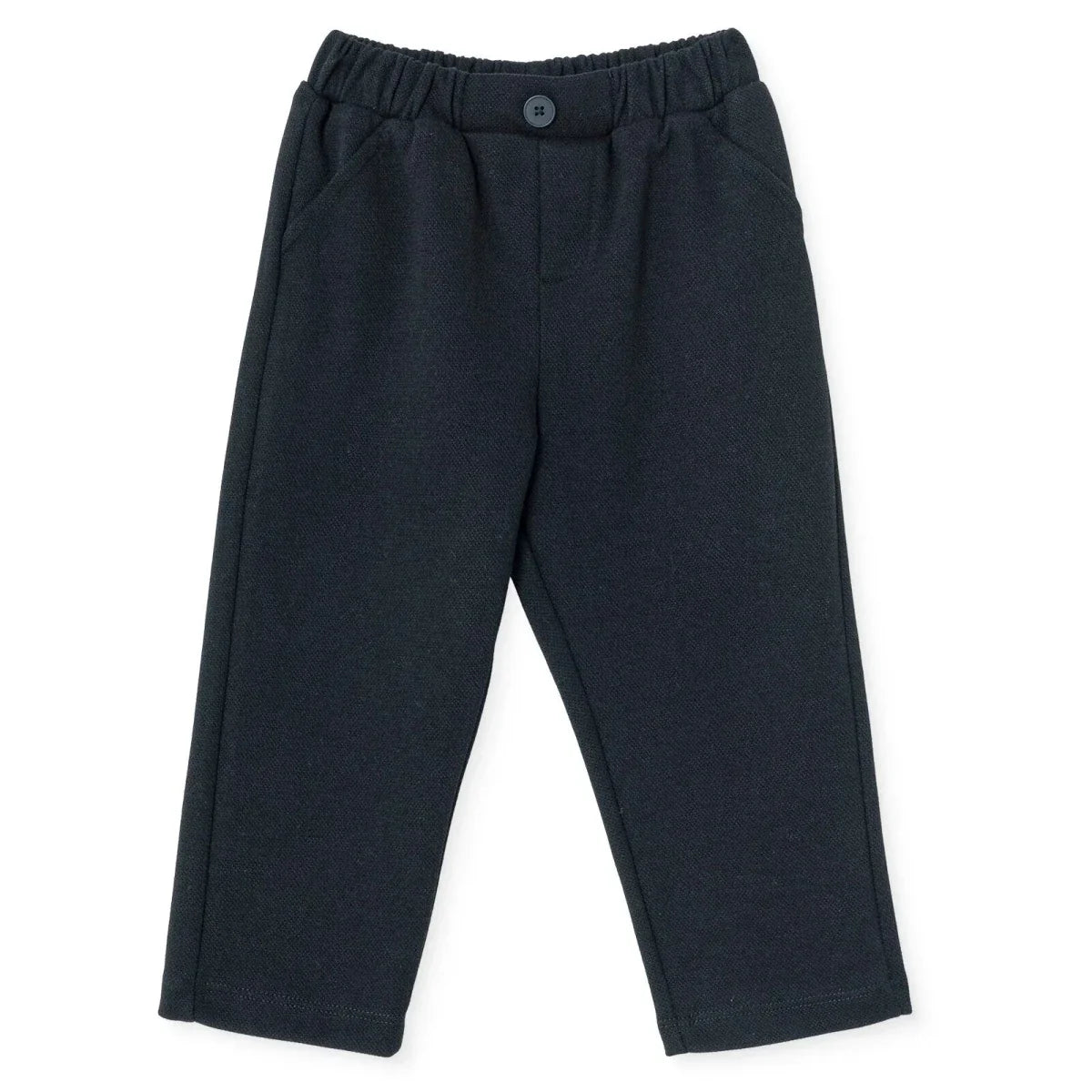 HelloBaby Buttoned Turn-Up Pique Baby Trousers (6-9 Months to 4-5 Years)