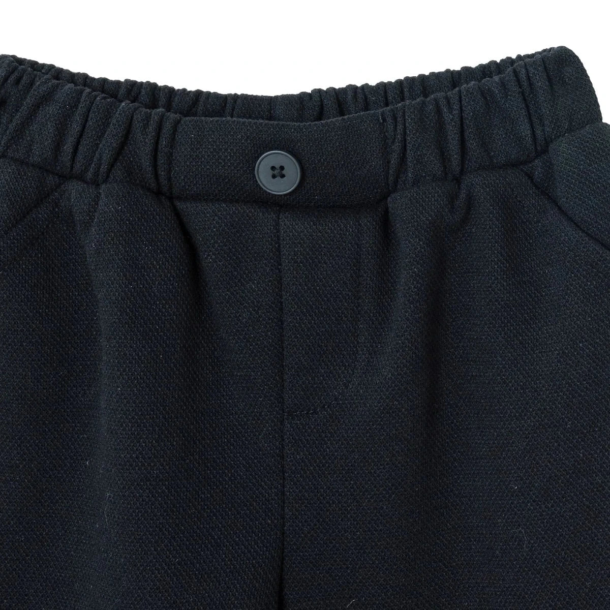 HelloBaby Buttoned Turn-Up Pique Baby Trousers (6-9 Months to 4-5 Years)