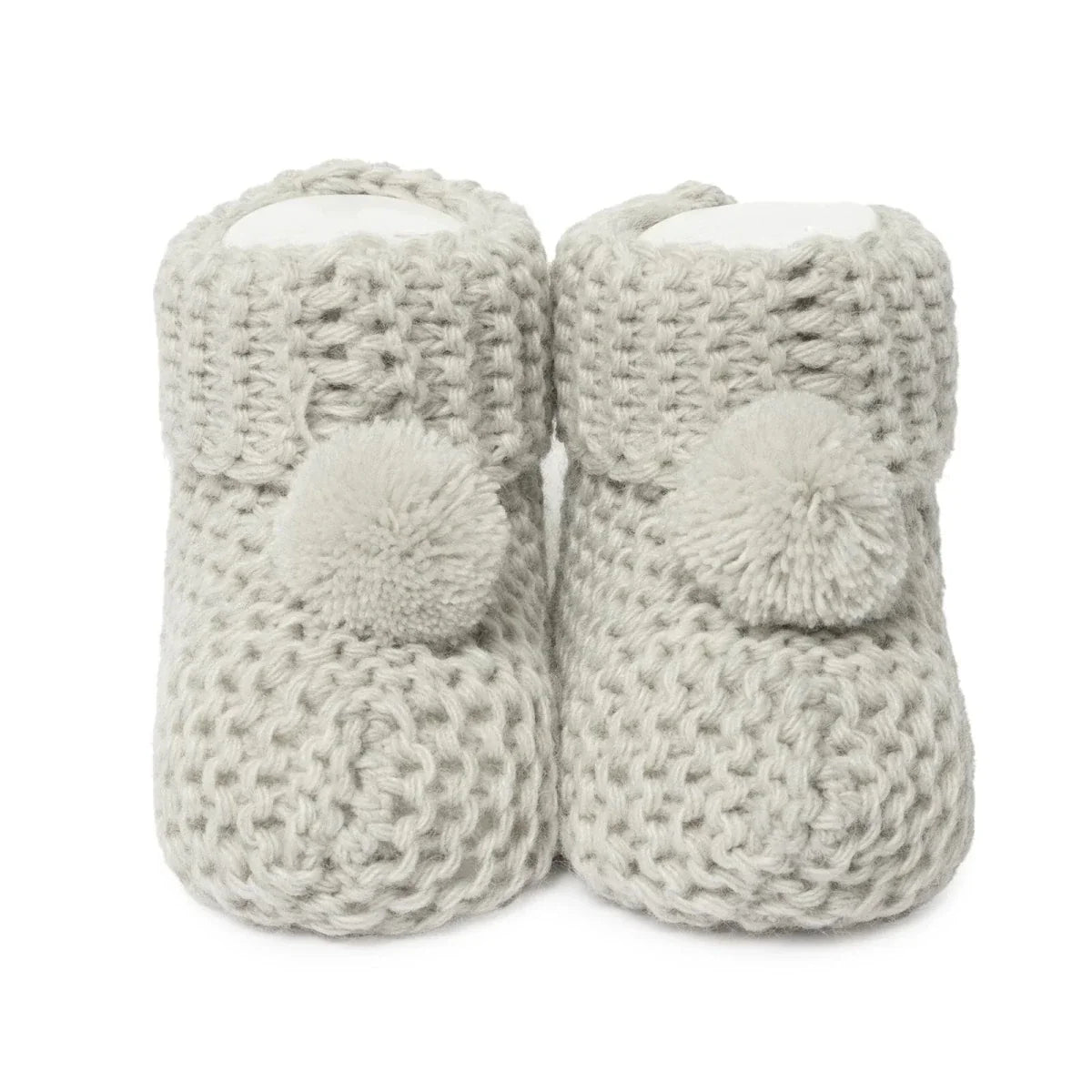 HelloBaby Fine Knit Baby Booties (One Size)