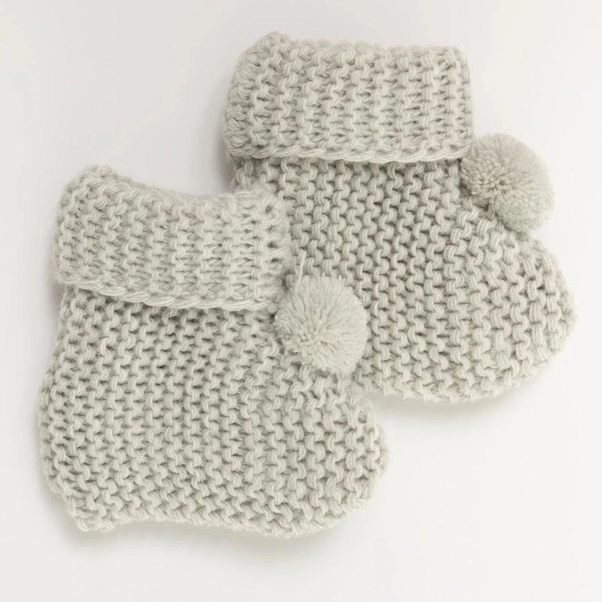 HelloBaby Fine Knit Baby Booties (One Size)