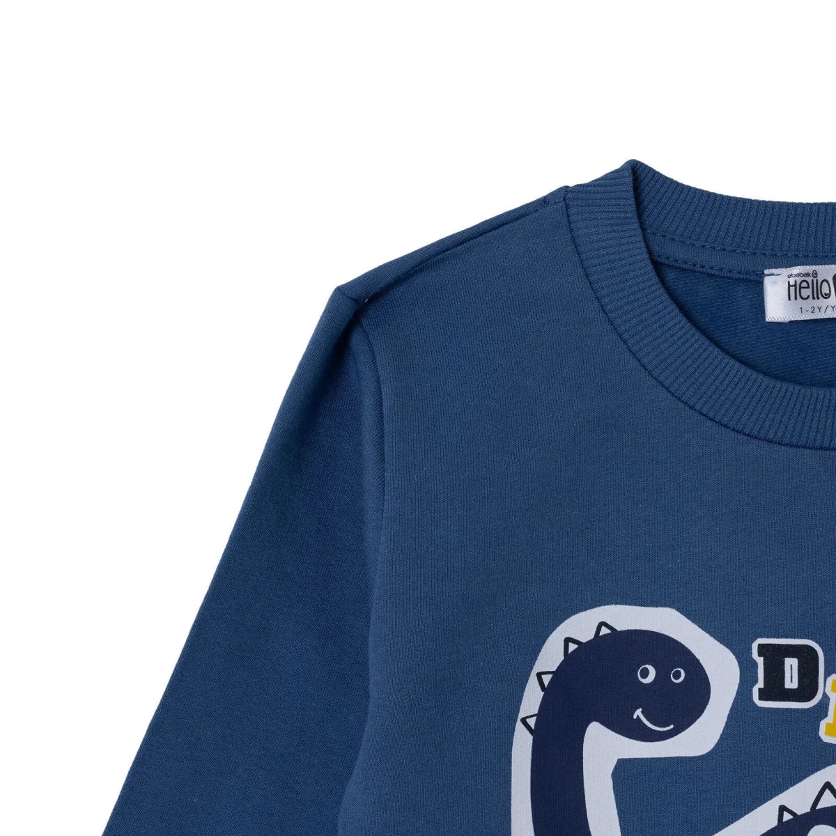 HelloBaby Dinosaur Print Brushed Loopback Baby Sweatshirt (3-6 Months to 4-5 Years)