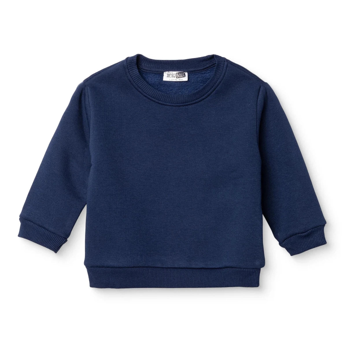 HelloBaby Brushed Back Sweat Baby Sweatshirt (3-6 Months to 4-5 Years)