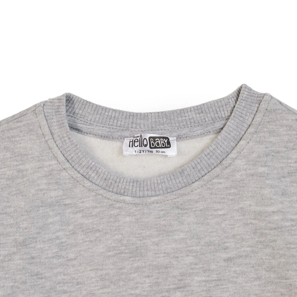 HelloBaby Sweat Fabric Baby Sweatshirt (3-6 Months to 4-5 Years)