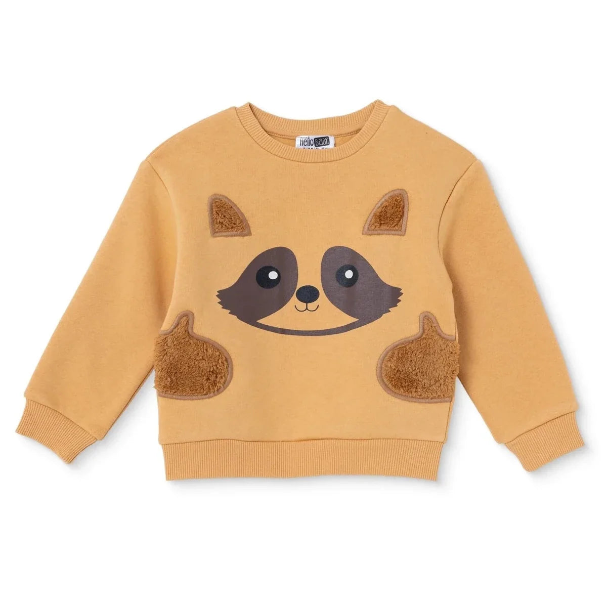 HelloBaby Animal Print Brushed Back Sweat Baby Sweatshirt (6-9 Months to 4-5 Years)
