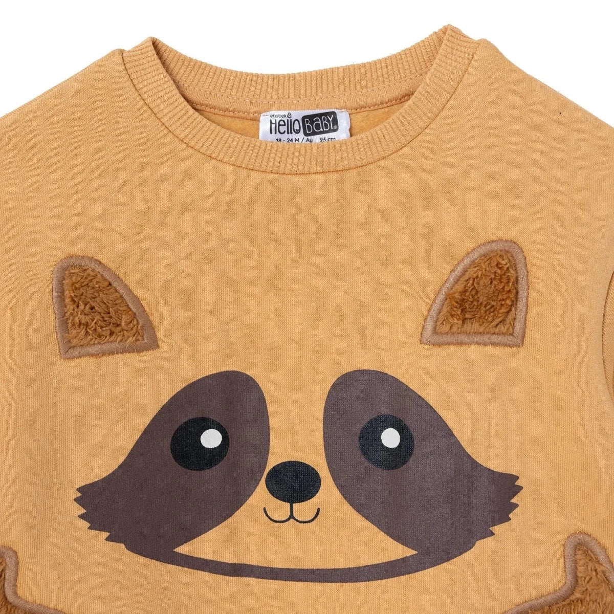 HelloBaby Animal Print Brushed Back Sweat Baby Sweatshirt (6-9 Months to 4-5 Years)