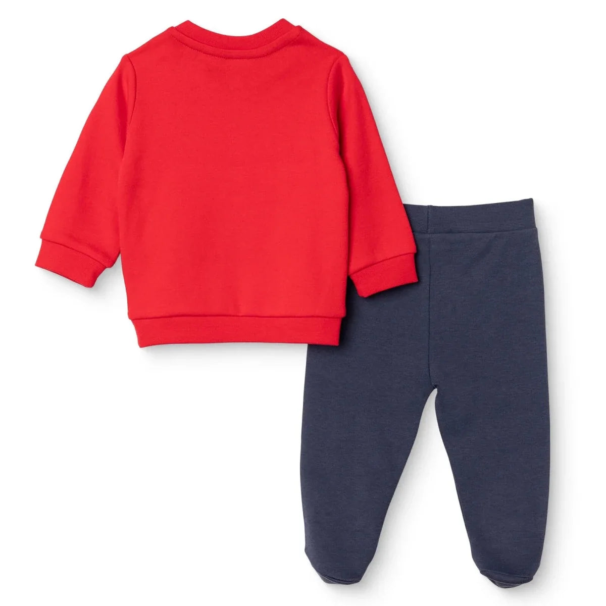 HelloBaby Christmas Print Baby Sweatshirt & Footed Leggings (1-3 to 12 Months)