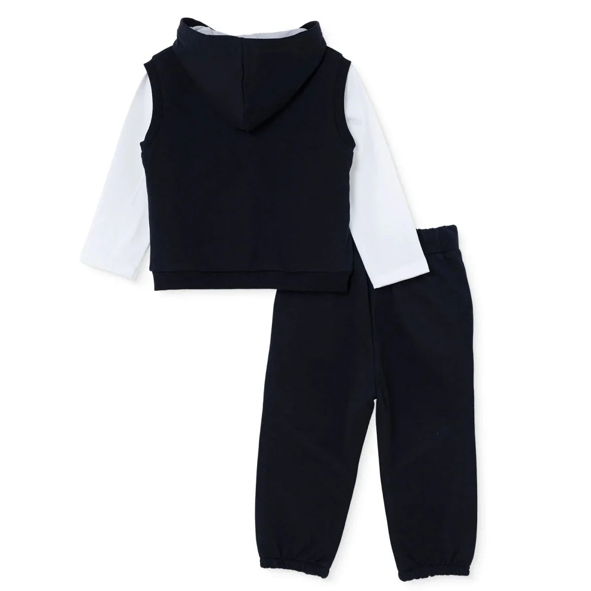 HelloBaby Bear Print Baby T-Shirt, Gilet & Joggers Set (6-9 Months to 4-5 Years)