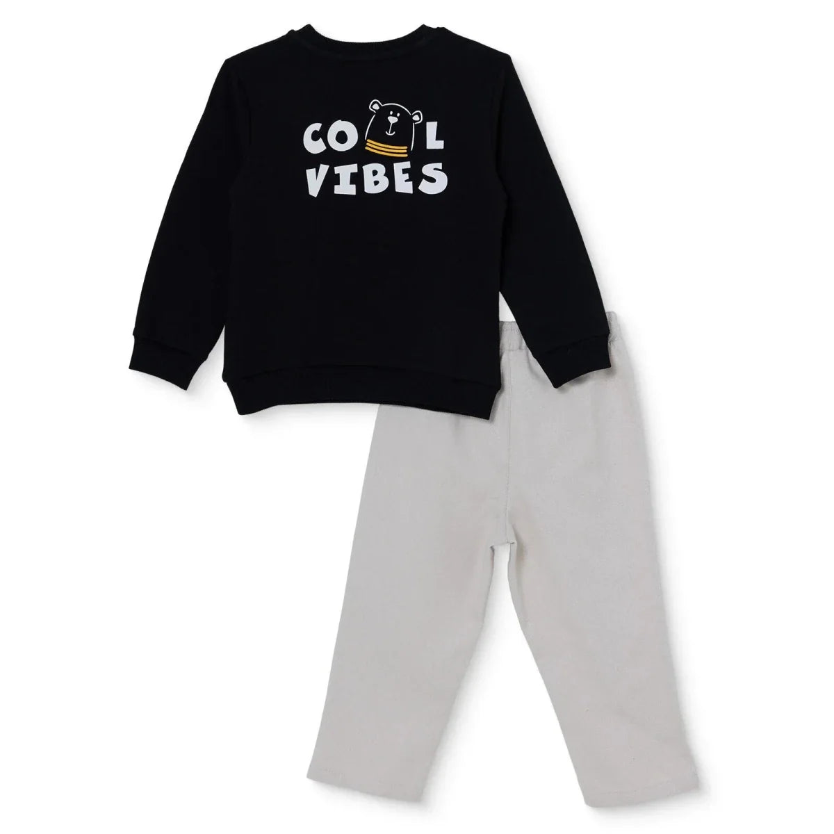 HelloBaby Bear Print Long Sleeve Baby T-Shirt & Trousers Set (6-9 Months to 4-5 Years)