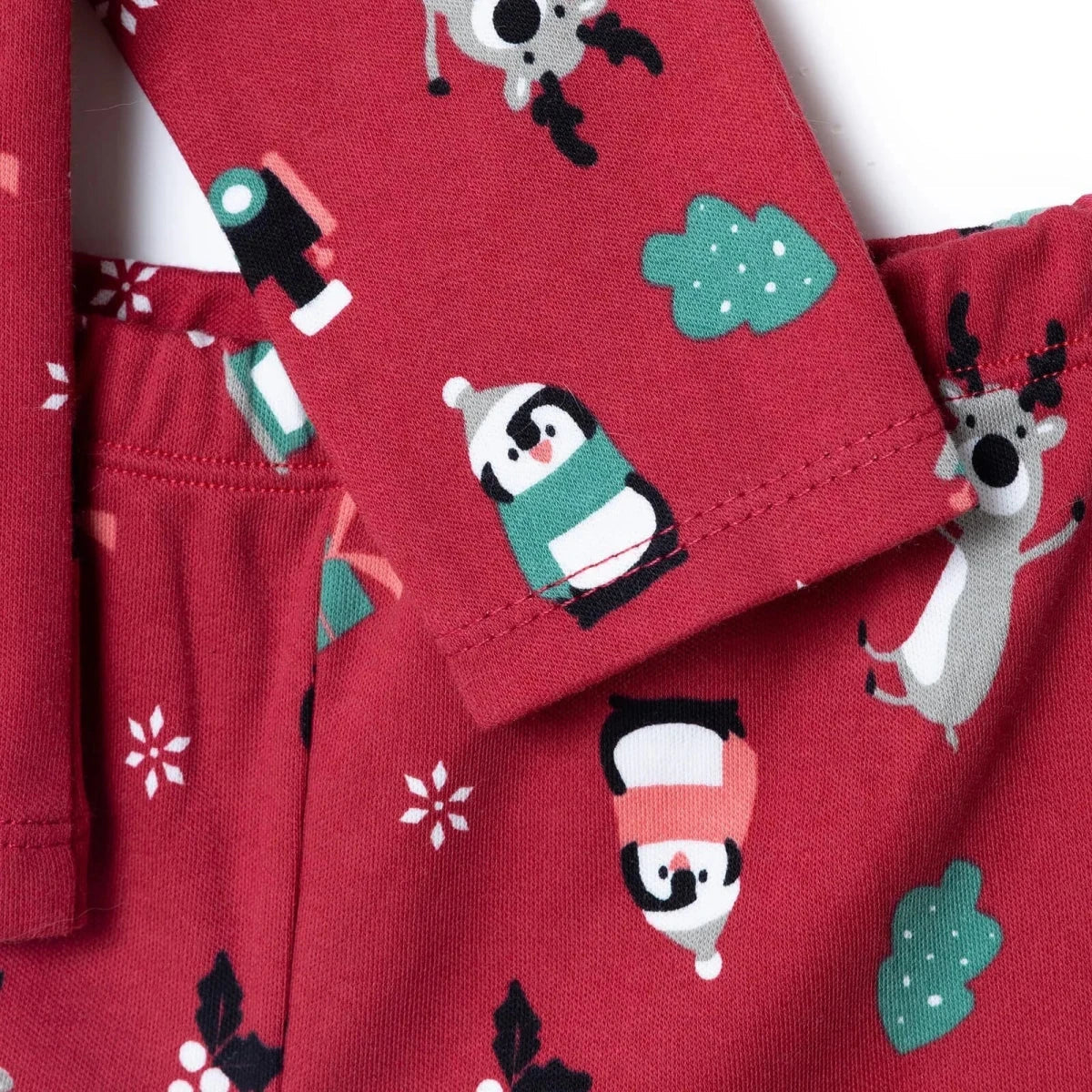 HelloBaby Festive Print Peter Pan Collar Baby Pyjama Set (3-6 Months to 3-4 Years)