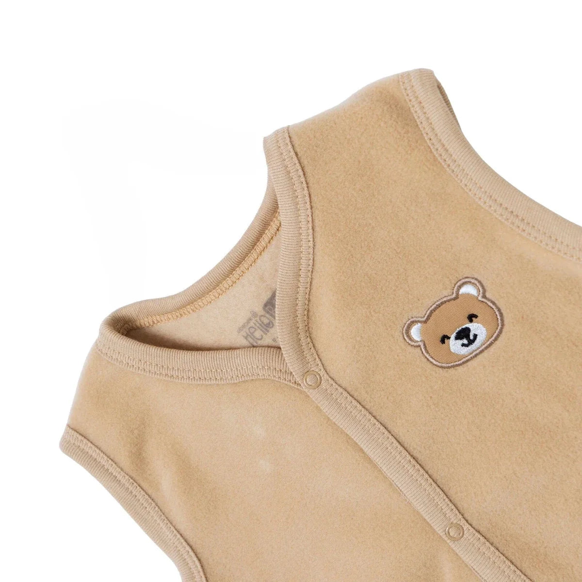 HelloBaby Bear Print Fleece Baby Gilet (1-3 Months to 12 Months)