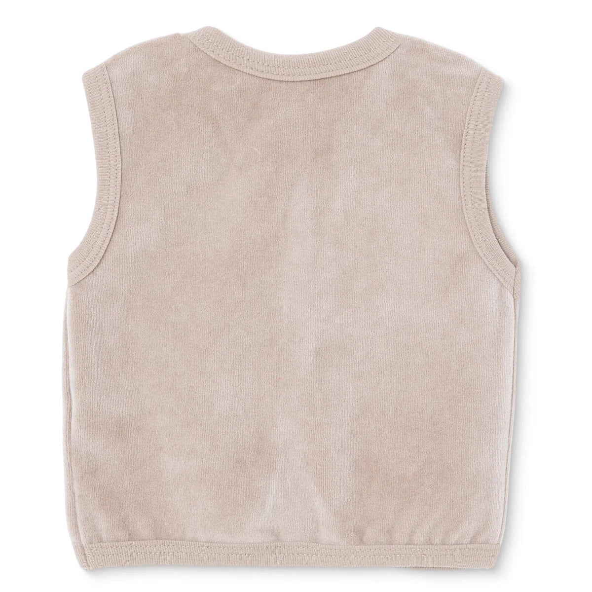 HelloBaby Animal Print Velour Baby Gilet (Newborn to 6-9 Months)