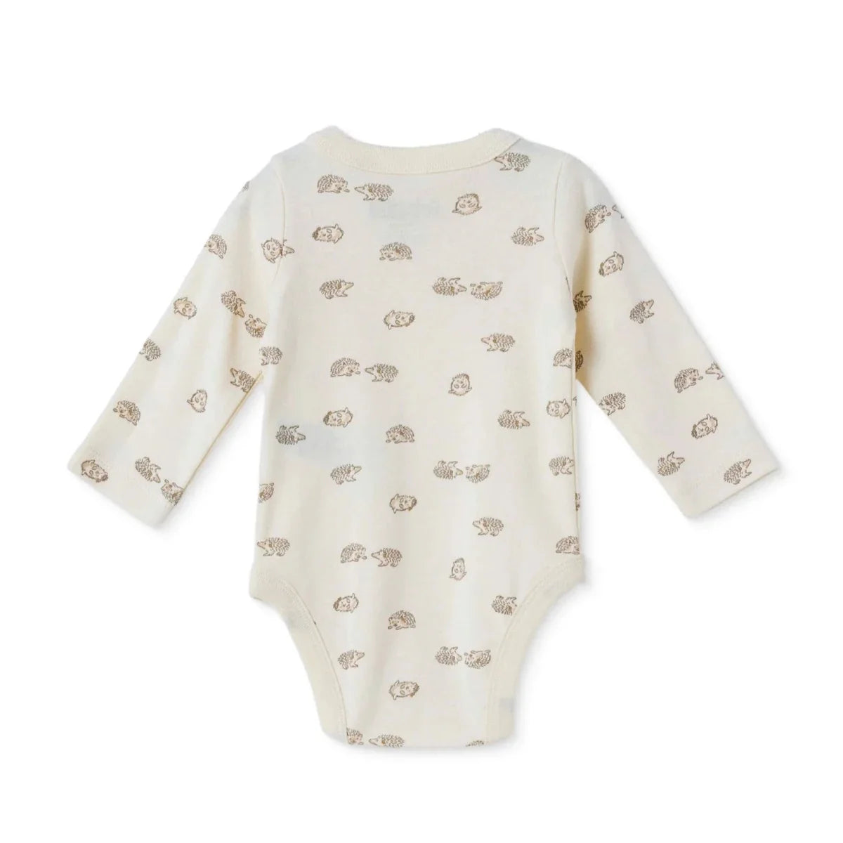 HelloBaby Animal Print Long Sleeve Baby Bodysuit (Newborn to 6-9 Months)