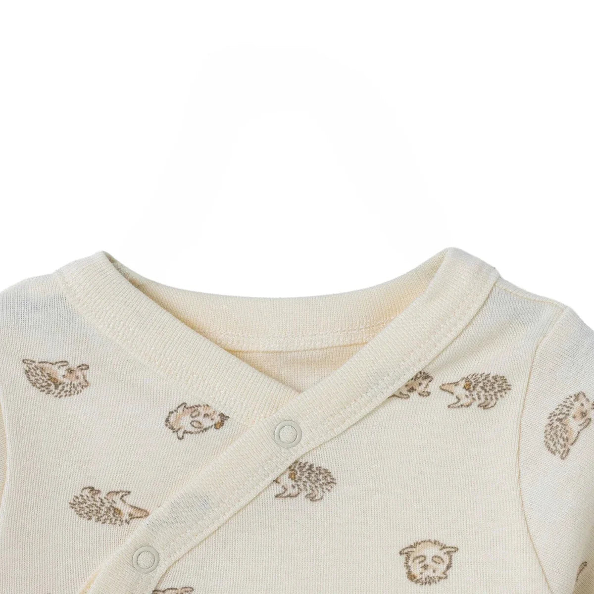 HelloBaby Animal Print Long Sleeve Baby Bodysuit (Newborn to 6-9 Months)