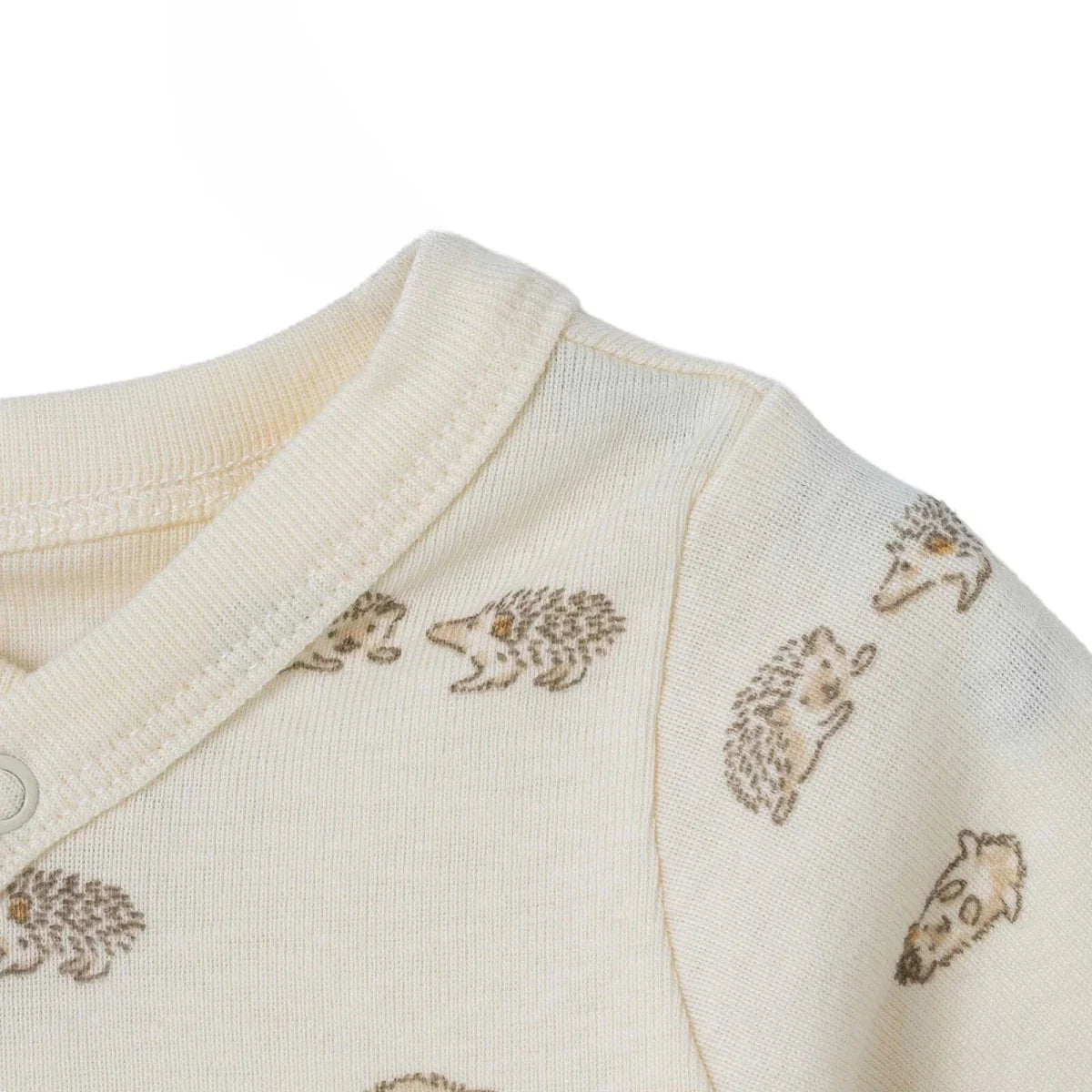 HelloBaby Animal Print Long Sleeve Baby Bodysuit (Newborn to 6-9 Months)