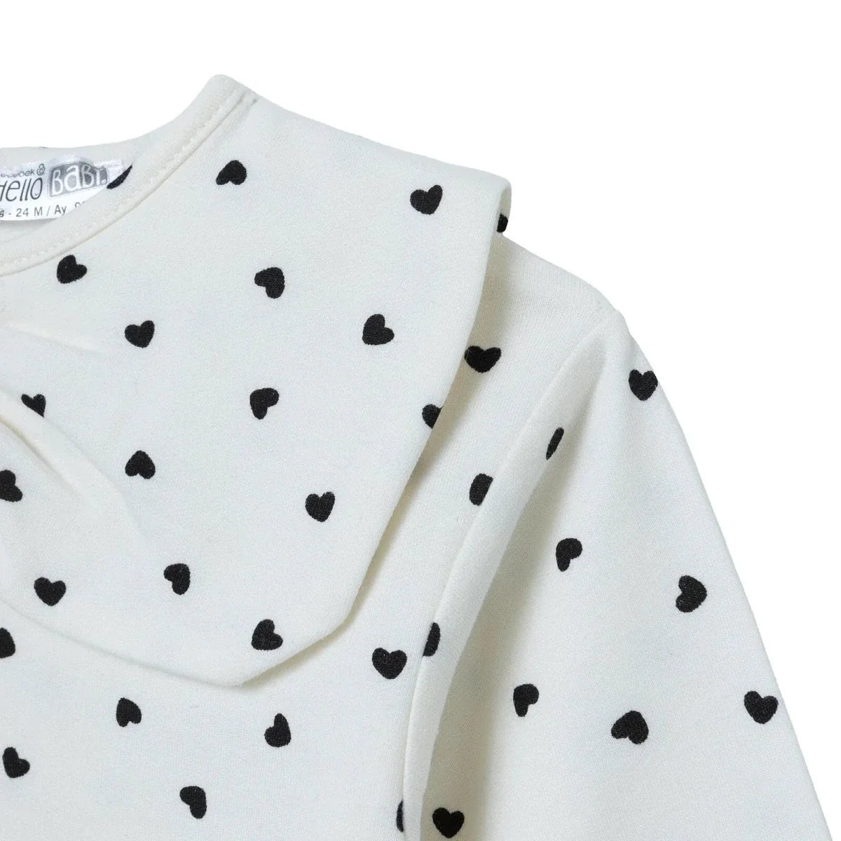 HelloBaby Shaped Neck Long Sleeve Baby Top & Leggings Set (3-6 Months to 4-5 Years)