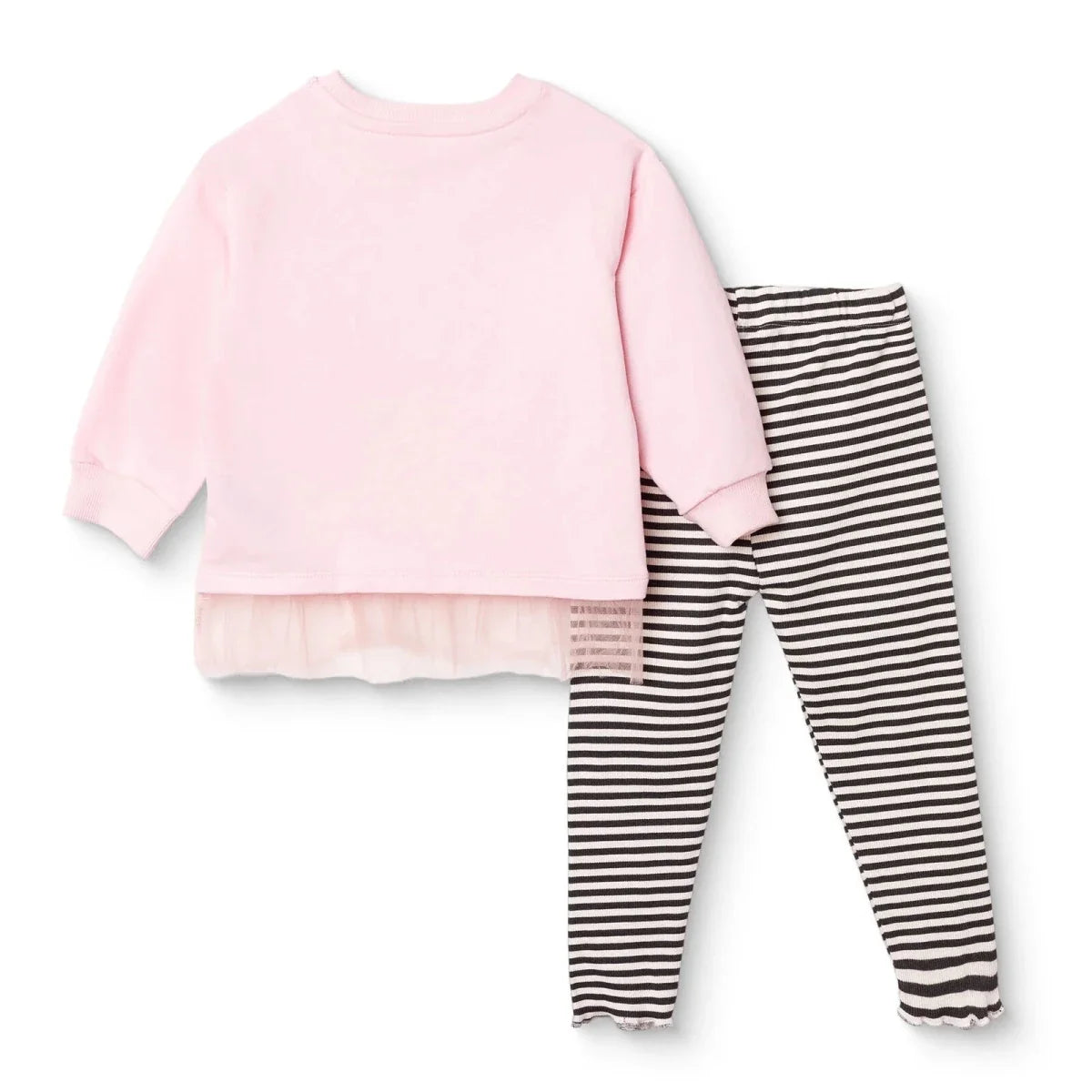 HelloBaby Long Sleeve Baby Top & Leggings Set (3-6 Months to 4-5 Years)