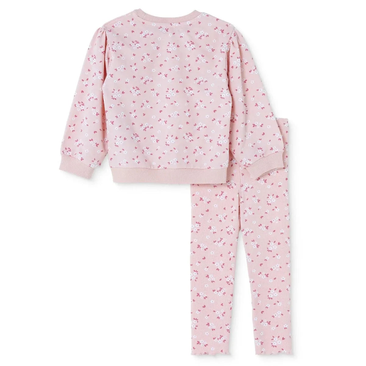 HelloBaby Floral Print Baby Sweatshirt & Leggings Set (3-6 Months to 4-5 Years)