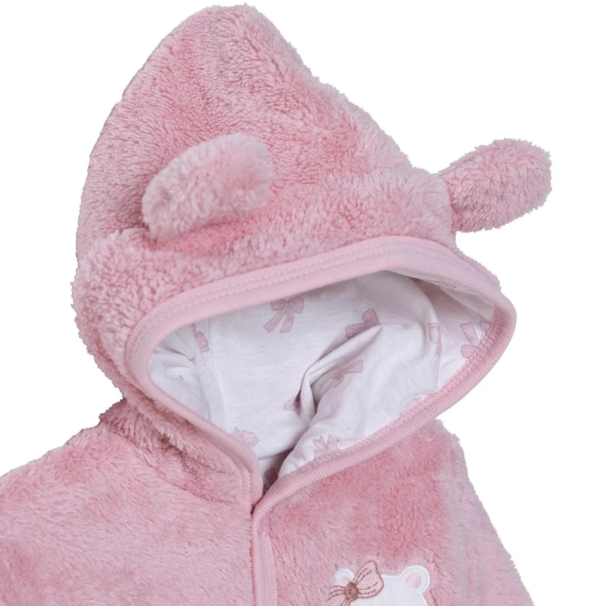 HelloBaby Hooded Animal Print Baby Cardigan (1-3 Months to 12 Months)