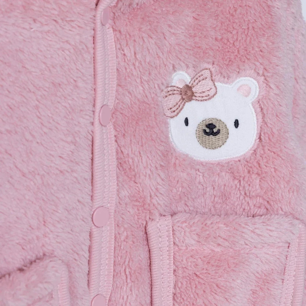 HelloBaby Hooded Animal Print Baby Cardigan (1-3 Months to 12 Months)