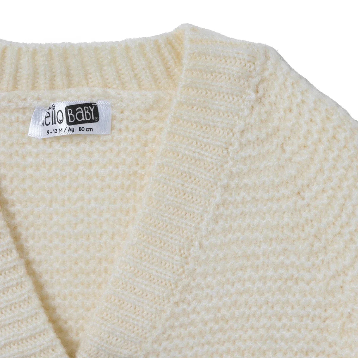 HelloBaby V Neck Knitted Baby Cardigan (9-12 Months to 4-5 Years)