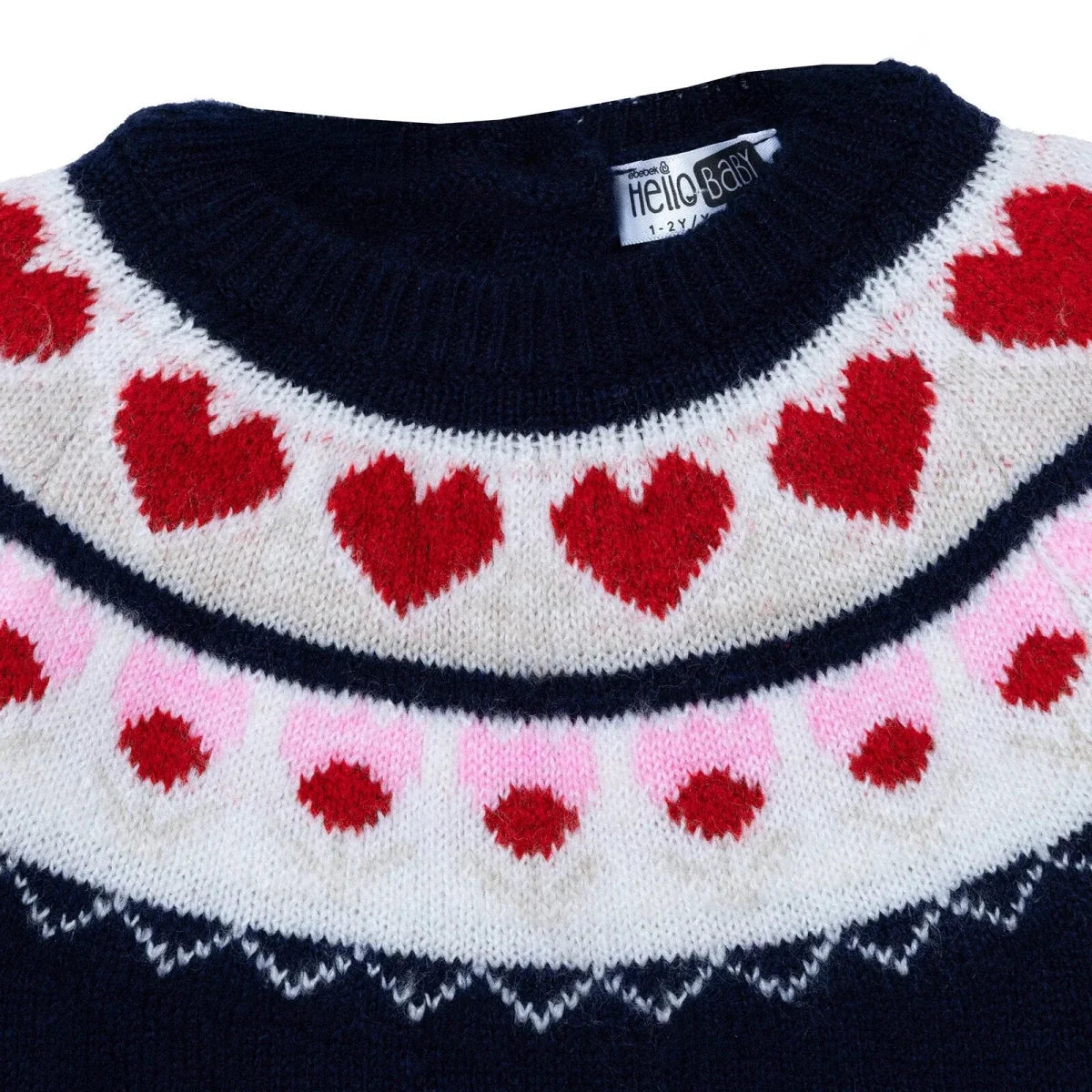 HelloBaby Knitted Baby Jumper (9-12 Months to 4-5 Years)
