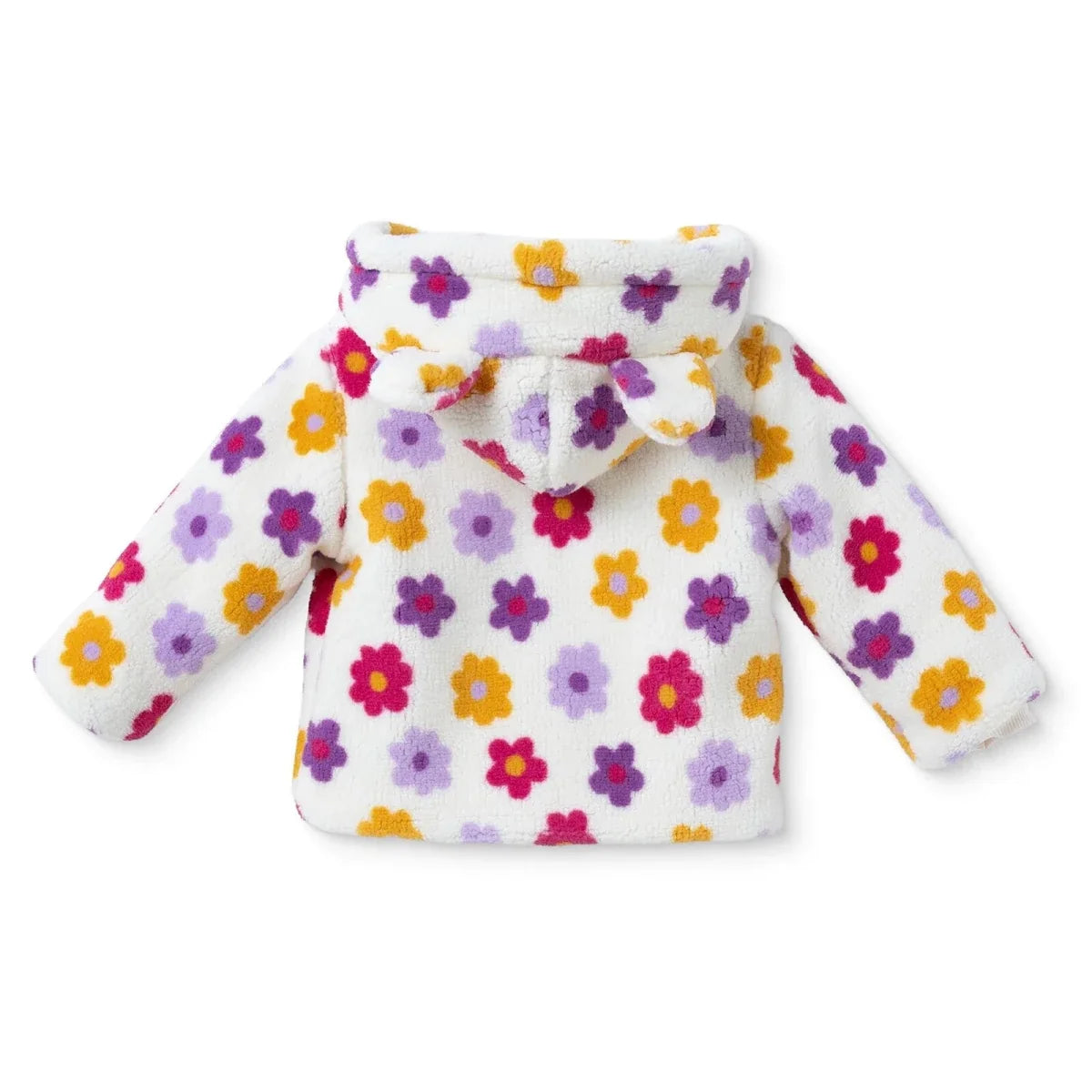HelloBaby Floral Print Soft Fleece Zip Baby Jacket (3-6 Months to 4-5 Years)