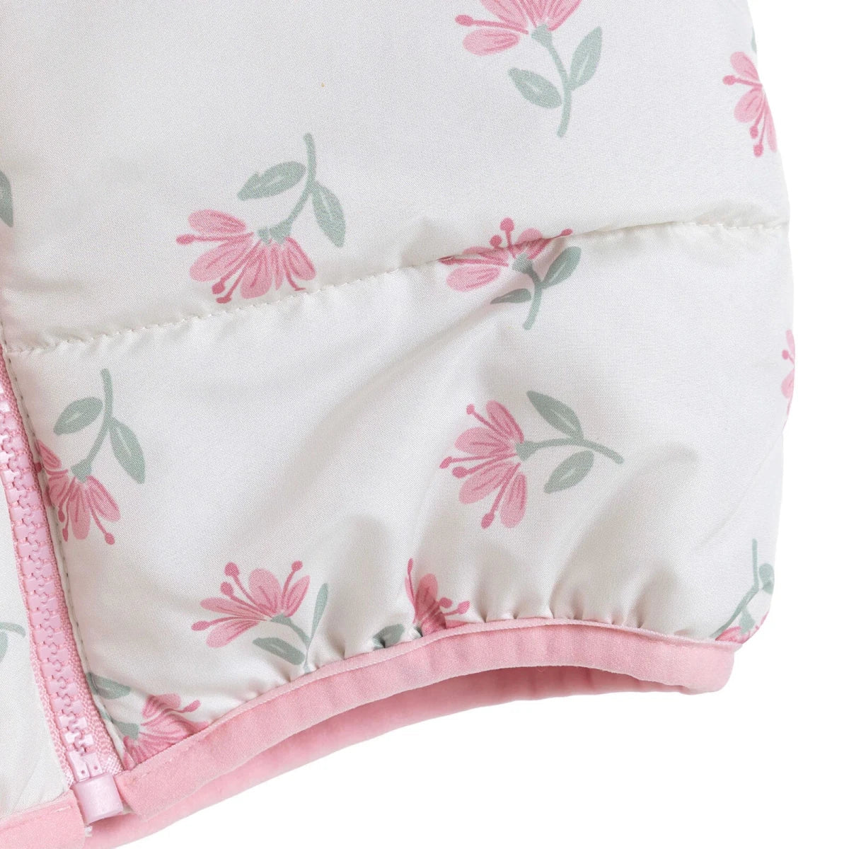 HelloBaby Hooded Floral Print Fleece Baby Jacket (9-12 Months to 4-5 Years)