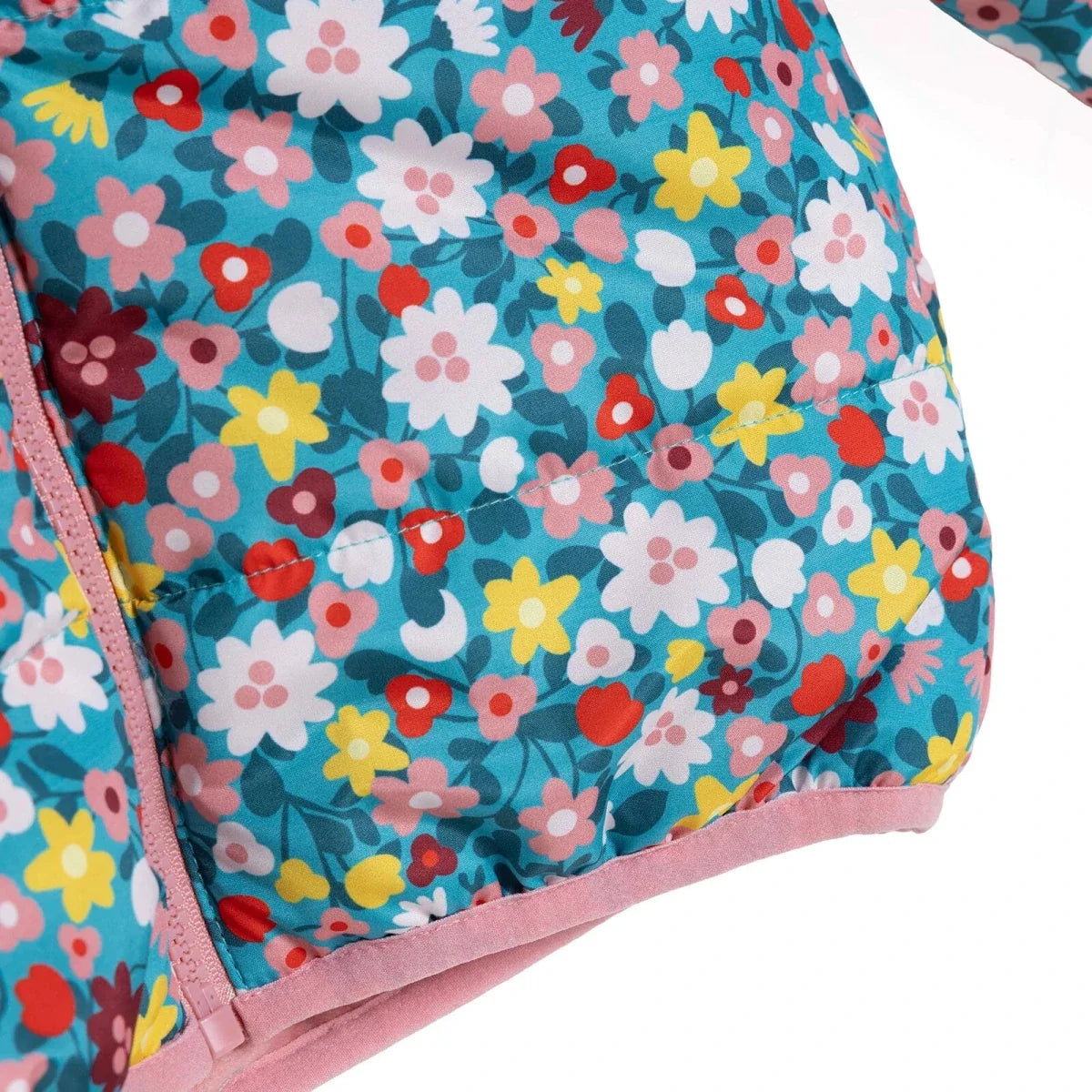 HelloBaby Hooded Floral Print Fleece Baby Jacket (9-12 Months to 4-5 Years)