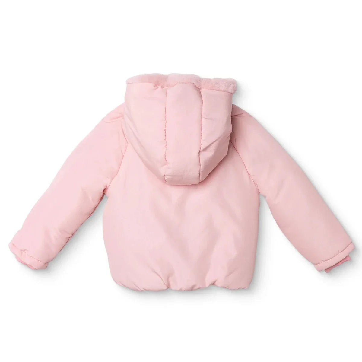 HelloBaby Hooded Bow Print Fleece Baby Jacket (9-12 Months to 4-5 Years)