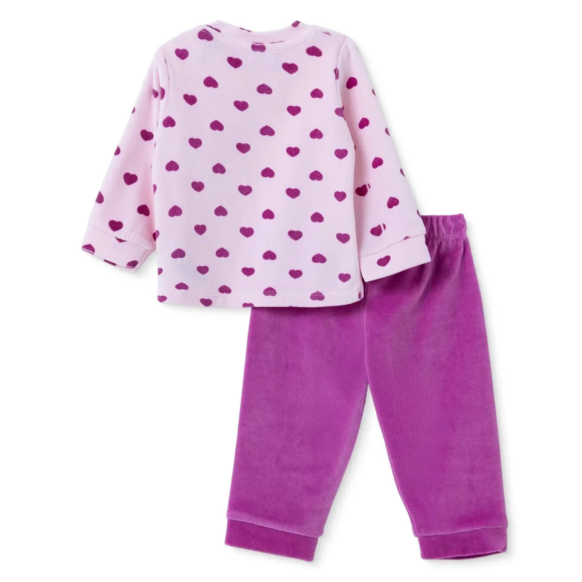 HelloBaby Velour Baby Sweatshirt & Leggings Set (1-3 Months to 12 Months)