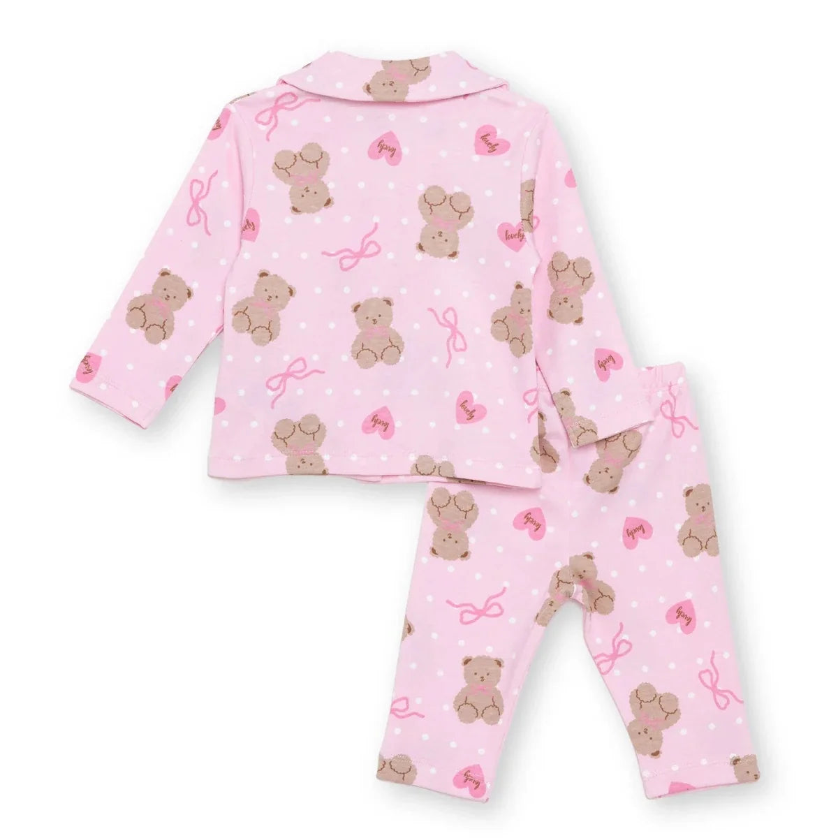 HelloBaby Animal Print Peter Pan Collar Baby Pyjama Set (3-6 Months to 3-4 Years)