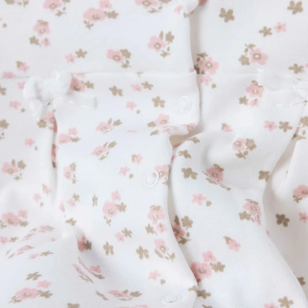 HelloBaby Floral Print Peter Pan Collar Baby Pyjama Set (3-6 Months to 2-3 Years)