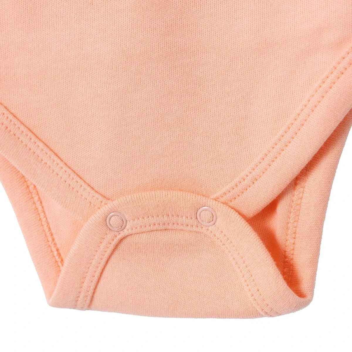 HelloBaby 2 Pack Animal Print Long Sleeve Interlock Baby Bodysuits (Newborn to 6-9 Months)