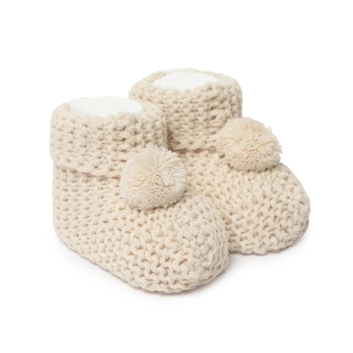 HelloBaby Knitted Baby Booties (One Size)