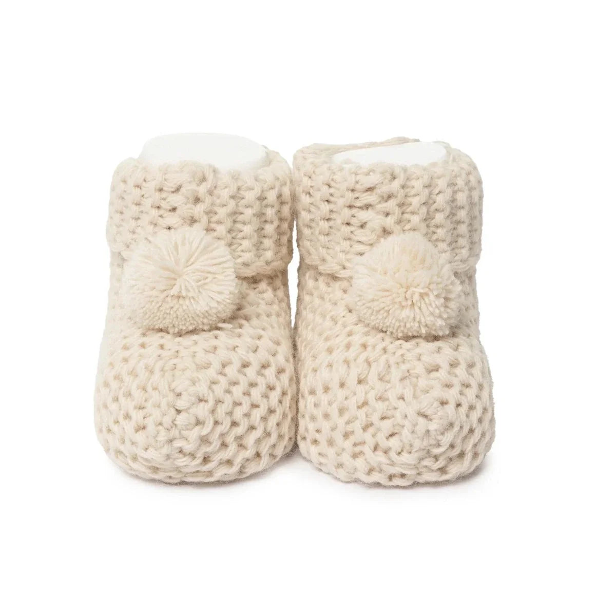 HelloBaby Knitted Baby Booties (One Size)