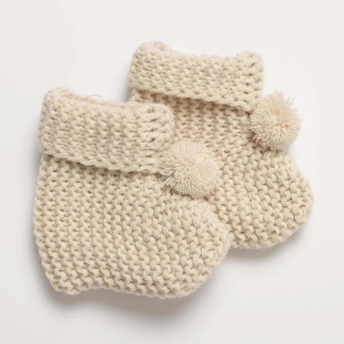 HelloBaby Knitted Baby Booties (One Size)